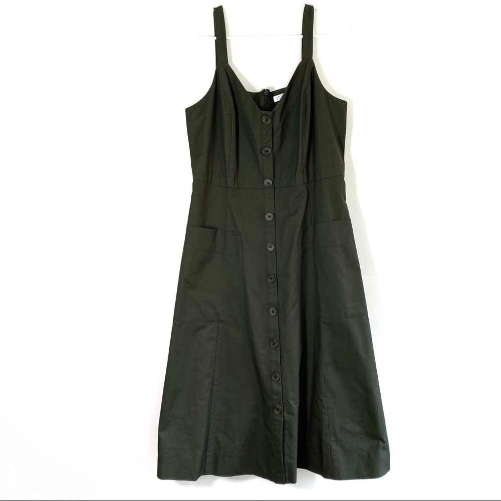 NORDSTOM SIGNATURE Cotton Summer Dress In Green